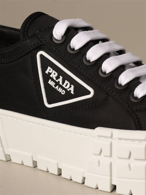 cheap black prada sneakers|prada sneakers on sale women's.